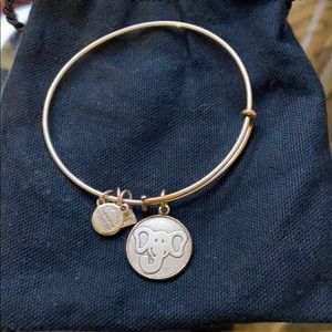 Alex and ani silver bracelet